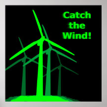 Fangen Sie den Wind! Plakat