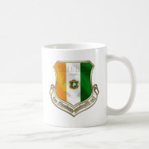 Fanschild-Emblem-Abzeichen der Elfenbeinküste neue Tee Tassen