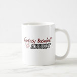 Fantasie-Baseball-Süchtiger Kaffee Tasse