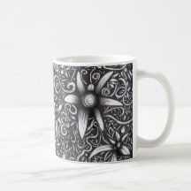 Fantasie-Blumen Kaffeehaferl