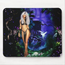 Fantasie-Elf 1 Mousepad