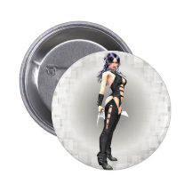 Fantasie-Krieger 02 Buttons