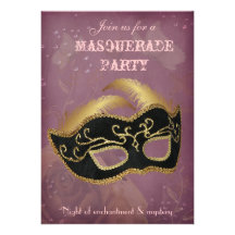 Fantasie-Maskerade-Party Einladung