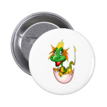 Fantasie-niedlicher Baby-Drache Anstecknadel