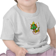 Fantasie-niedlicher Baby-Drache Tshirt