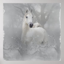 Fantasie-Pferd Posterdruck