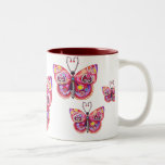 Fantasie-Schmetterlings-Becher Kaffeetasse