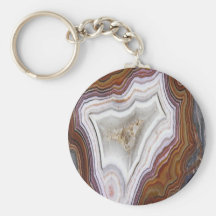 Fantastische Achatstreifen, keychain Schlüsselband