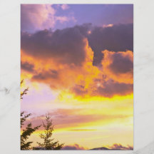 Fantastische Wolken Flyerbedruckung