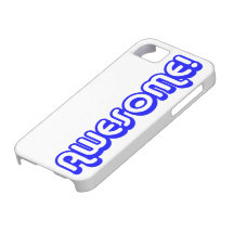 Fantastischer 80er blauer Retro Pop-Kunst-Jargon iPhone 5 Schutzhülle