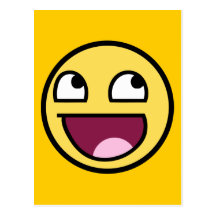 fantastischer /b/-Smiley Postkarten