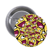 Fantastischer Gesichtsangriff Buttons