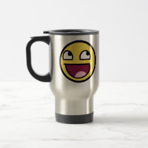 Fantastischer smiley haferl