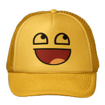 Fantastischer smiley-Hut Retrocap