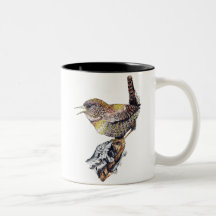Fantastischer Zaunkönig-Becher Teetasse