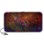 Fantastisches abstraktes notebook speaker