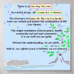 Fantastisches Entdeckungs-Plakat