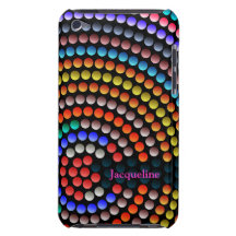 Farbabstrakter Kreis-Kunstipod-Kasten Case-Mate iPod Touch Hülle