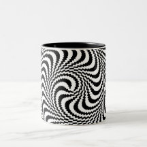Färbbare optische Block-Spirale Tasse