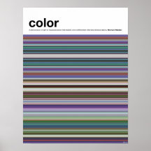 Farbe Posterdruck