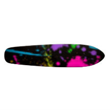 Farbe Splat - Skateboard Skateboardbrett