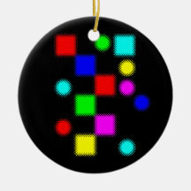 FARBEN UND FORMEN WEIHNACHTSORNAMENT