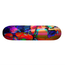 "Farbexplosion " Bedruckte Skateboarddecks