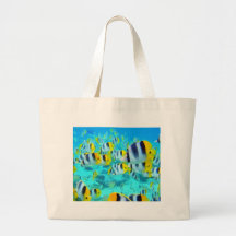 Farbige Fische Tasche