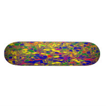 Farbige Glassegmente? Personalisierte Skateboarddecks