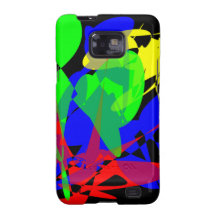 Farbkleckse abstrakt color splots abstract galaxy SII cover