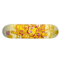 Farbspritzpistole Skateboard Deck