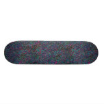 Farbstift-Gekritzel-Kunst Bedrucktes Skateboard