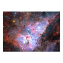 Farbzusammengesetztes Bild des Carina-Nebelflecks Einladungen