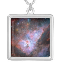 Farbzusammengesetztes Bild des Carina-Nebelflecks Amulett