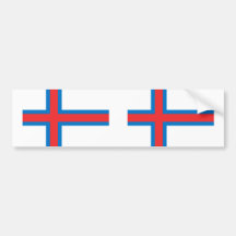 Färöer, Grönland Auto Sticker