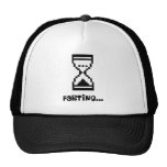 Farting Computerhourglass-T-Shirts für Männer Retrokultmützen
