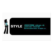 Fashionista-Visitenkarte