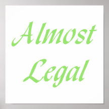 Fast legal posterdruck