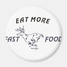 FASTFOOD_DEER KÜHLSCHRANKMAGNET