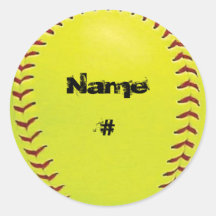 Fastpitch Softball-Aufkleber
