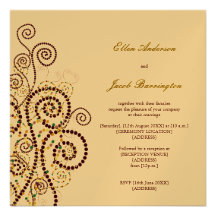 fatfatin Boho lila Spiralen, die Einladung Wedding