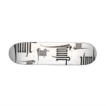 Faultt Bedrucktes Skateboard
