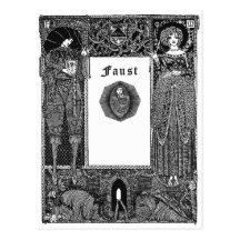 Faust 001 postkarte