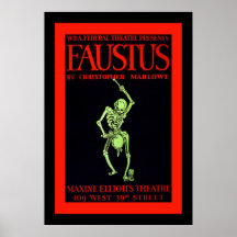 Faustus Posterdruck