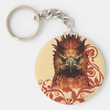 Fawkes Anstarren Schlüsselbänder