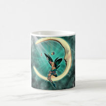 Februar-Mond-feenhafter Fantasie-Becher Tassen
