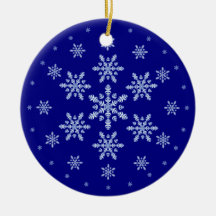 Feder-Schneeflocke-Weihnachtsbaum-Verzierung Ornament