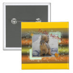 feelin squirrelly quadratischer Knopf Anstecknadelbuttons