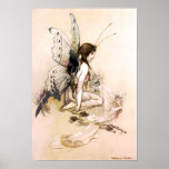 Feenhafte Flügel-schöne Kunst durch Warwick Goble  Plakatdrucke