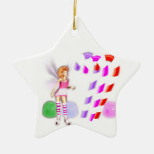Feenhafte Weihnachtssüßigkeit Verzierung Weihnachtsbaum Ornament